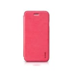 Apple Hoco (rosa) Iphone 6 Flip Fodral (äkta Läder)