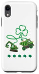iPhone XR Funny Patricks Quote Truck Crane Cool Patricks Case