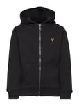 Classic Zip Hoodie Black Lyle & Scott Junior