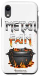 Coque pour iPhone XR Dutch Oven Design Metal Fan Dutch Oven