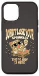 iPhone 13 PR Guy Funny Donut Quote Public Relations Case