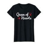 Womens Queen of Hearts King of Hearts Partner Valentine's Day T-Shirt