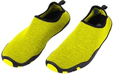 Cressi Unisex Adult Black Aqua Socks Lombok Water Shoes - Yellow, UK 8.5/ EU 43