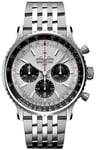 Breitling AB0138241G1A1 Navitimer B01 Chronograph 43 Sølvfarvet/Stål Ø43 mm