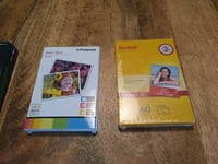 Kodak Premium Photo GLOSS Paper  6"x 4" 250g/m2 +  Polaroid 6" x 4" 220gsm