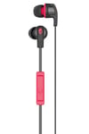 Skullcandy Smokin' Buds 2 In-Ear Audio Earbud Headphones with In-Line Microphone - Black/Red