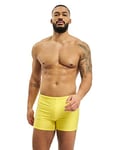 Urban Classics Men's Basic Swim Trunk, Yellow (Bright Yellow 01684), Small