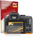 atFoliX 3x Screen Protection Film for Ricoh Pentax K-S2 matt&shockproof