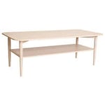 Nordic Furniture Group Kalmar soffbord ek vitpigmenterad 135x65 cm