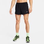 Nike Dri-FIT Fast 3in Brief-Lined Shorts, Storlek S, Svart - Lätta och snabbtorkande löparshorts för män