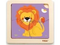 Viga Viga 51316 Pussel på en platta - Lion