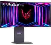 Lg UltraGear 34GS95QE-B.AEK Quad HD 34" Curved OLED Gaming Monitor - Black, Black