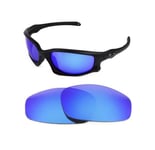 NEW POLARIZED REPLACEMENT ICE BLUE LENS FOR OAKLEY SPLIT JACKET SUNGLASSES