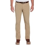 Callaway Men's Everplay 5-Pocket Golf Pant (Big & Tall and Regular), Khaki Heather, 48W x 32L