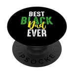 Best Black Dad Ever Loving African-American Daddy Dad Humor PopSockets Swappable PopGrip