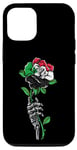 Coque pour iPhone 13 Pro Soudan Rose Squelette Pride Drapeau Soudan Racines Souvenir Soudan