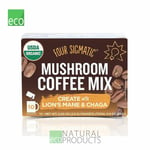 Four Sigmatic Organic Mushroom Coffee With Lion's Mane & Chaga 10 Sachets