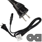 AC Power Cord for Sharp AQUOS LC-19SB28UT LC-32D7U LC-32E67 LC-32E67U LC-32GD6