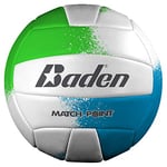 Baden Matchpoint Volley-Ball, MatchPoint Volleyball (Official Size), Neon Blue/Green/White