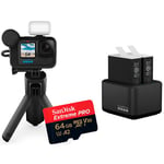 GoPro Hero 11 Black Creator Edition + SanDisk 64GB + Dual Battery Charger Kit
