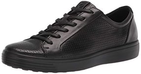ECCO Men's Soft 7 Sneaker, Black, 11 UK
