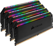 CORSAIR DOMINATOR PLATINUM RGB 64GB (4x16GB) DDR4 3600 (PC4-28800) C16 1.35V Desktop Memory - Black