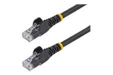StarTech.com 10m Black Cat5e / Cat 5 Snagless Ethernet Patch Cable 10 m - patchkabel - 10 m - sort