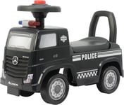 Gående bil Mercedes Actros polisbil för barn