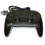 ZedLabz classic pro controller for Nintendo Wii remote wireless joypad gamepad - black