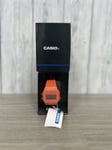 Casio F91 WC Watch Vibrant Orange Resin Strap Casual New Water Resistant Sport