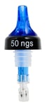 Blue Quick Shot Pourer 50ml Measure NGS Pub Bar Cocktail Mixology