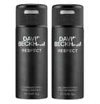 David Beckham Respect 75Ml Deo Sprays X 2