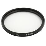 TRIXES 58mm Lens Protect UV Ultra Violet Filter NEW 18-55mm EOS 500D 1000D 