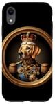 iPhone XR Royal Dog Portrait Royalty Labrador Retriever Case