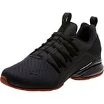 PUMA Men's Axelion Sneaker, Black, 10.5 UK