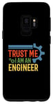 Coque pour Galaxy S9 I'm A Engineer Gears Engineering Job Titiles