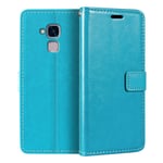 Huawei Honor 5C Wallet Case, Premium PU Leather Magnetic Flip Case Cover with Card Holder and Kickstand for Huawei GT 3