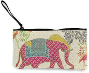 Le Jardin De Mysore Womens Canvas Coin Purse Mini Change Wallet Pouch-Card Holder Phone Wallet Storage Bag,Pencil Pen Case Casual Daypacks