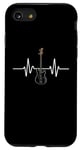 Coque pour iPhone SE (2020) / 7 / 8 Battement de cœur de Fretless Bass