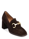 Loafer Shoes Heels Heeled Loafers Brown Gabor