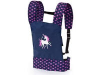 BAYER.Baby doll carrier navy blue+c.pink 62254AA