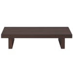 Ferm Living Kona Low Sidebord 49 x 10 33,5 cm, Dark Stained Eikefanér