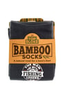 Top Bloke Chaussettes cadeau pour homme – Un plaisir en bambou naturel pour les pieds d'un héros - Bleu - Pêche, Taille unique