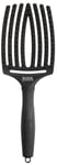 Olivia Garden - Fingerbrush Care Iconic Boar & Nylon Full Black HairBrush - Large