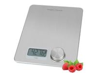 Proficook Pc-Kw 1263, Elektronisk Köksvåg, 5 Kg, 1 G, Rostfritt Stål, Bänkdiskmaskin, Rektangel
