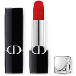 DIOR Lips Lipsticks Comfort and Long Wear - Hydrating Floral Lip CareRouge Dior Couture Colour Lipstick 999 velvet finish 3,5 g