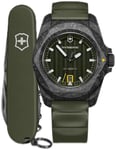 Victorinox 242021.1 I.N.O.X. Sort/Gummi Ø41 mm