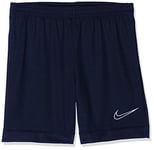 Nike B NK Dry ACDMY Short K Garçon, Obsidian/Obsidian/(White), FR : S (Taille Fabricant : S)