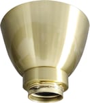 Cup 105 taklampe m/feste til skjerm/kuppel uten skjerm/kuppel E27 - Messingfarget