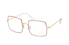 Ray-Ban SQUARE RX 1971V 3106, including lenses, SQUARE Glasses, FEMALE